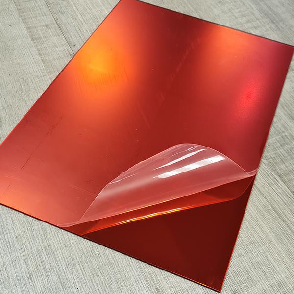 2mm Red Mirror Acrylic