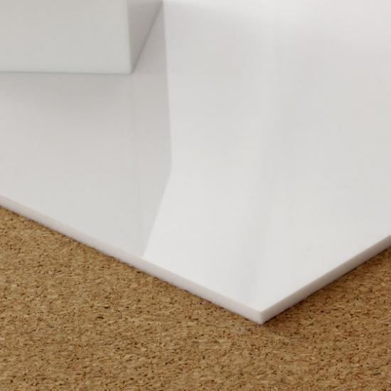 3mm Extruded MI White, 1000x600mm