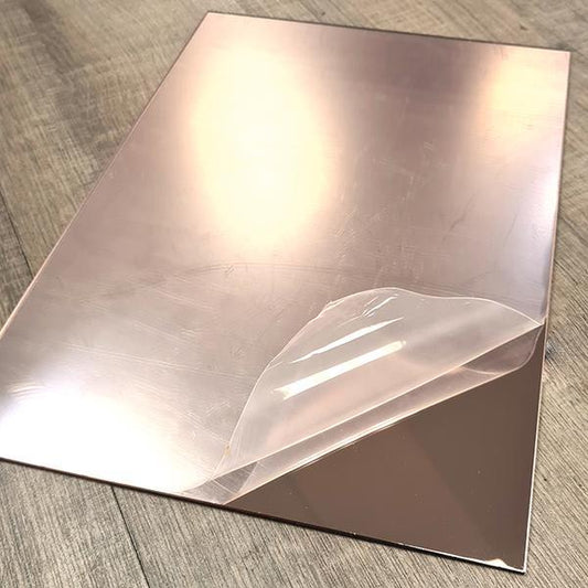 Rose Gold Mirror Acrylic